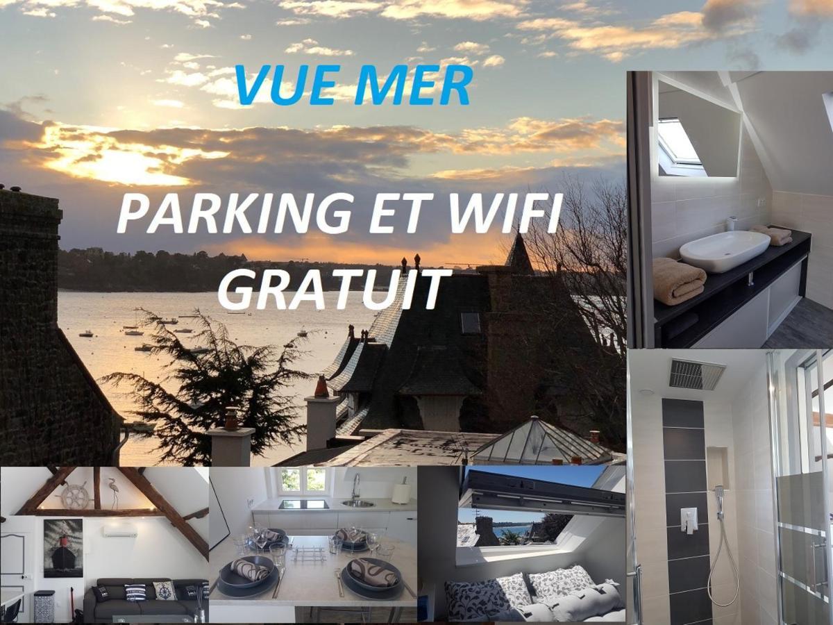 Logement Entier Saint Malo Vue Mer, Proche Ferry, Commerces Et Plage Solidor 50 M Екстер'єр фото