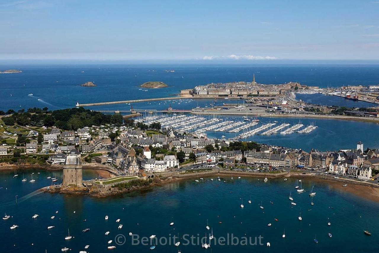 Logement Entier Saint Malo Vue Mer, Proche Ferry, Commerces Et Plage Solidor 50 M Екстер'єр фото